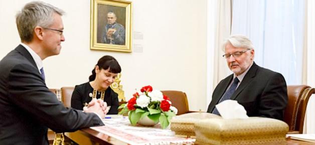Minister Waszczykowski przyjął nowego Ambasadora Szwecji
